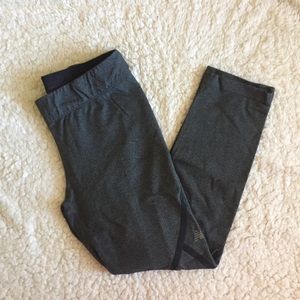 New Balance Dark Gray Legging with Accent Piping